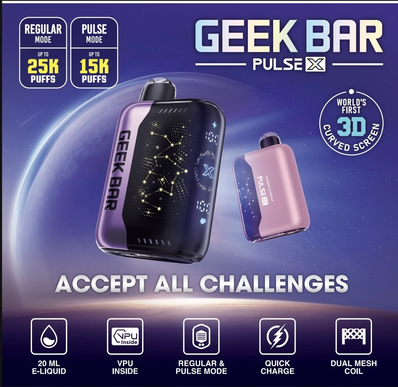 GEEK BAR PULSE X 25K 